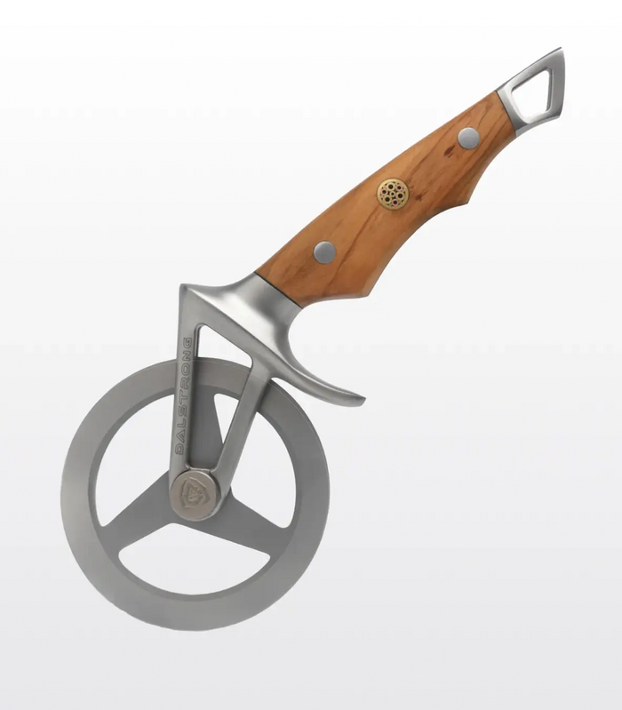 Wheel Series _ Pizza Wheel & Cutter | Olive Wood Handle | Wheel Series | Dalstrong © _ 1