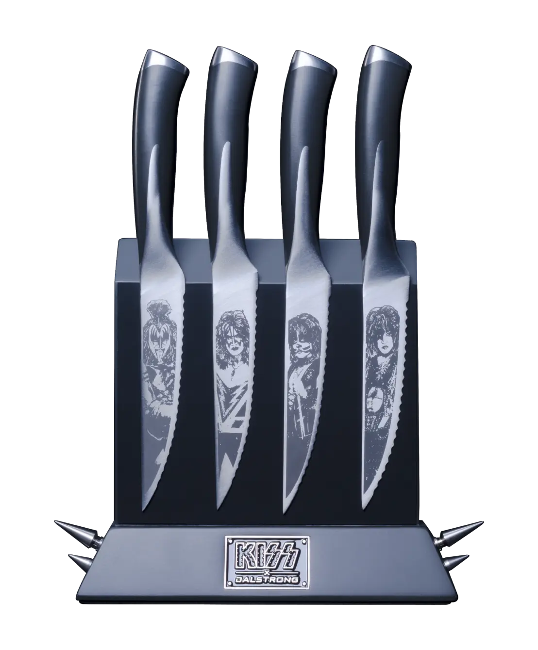 4 Piece Steak Knife Set | KISS™ x Dalstrong Collection | Dalstrong ©