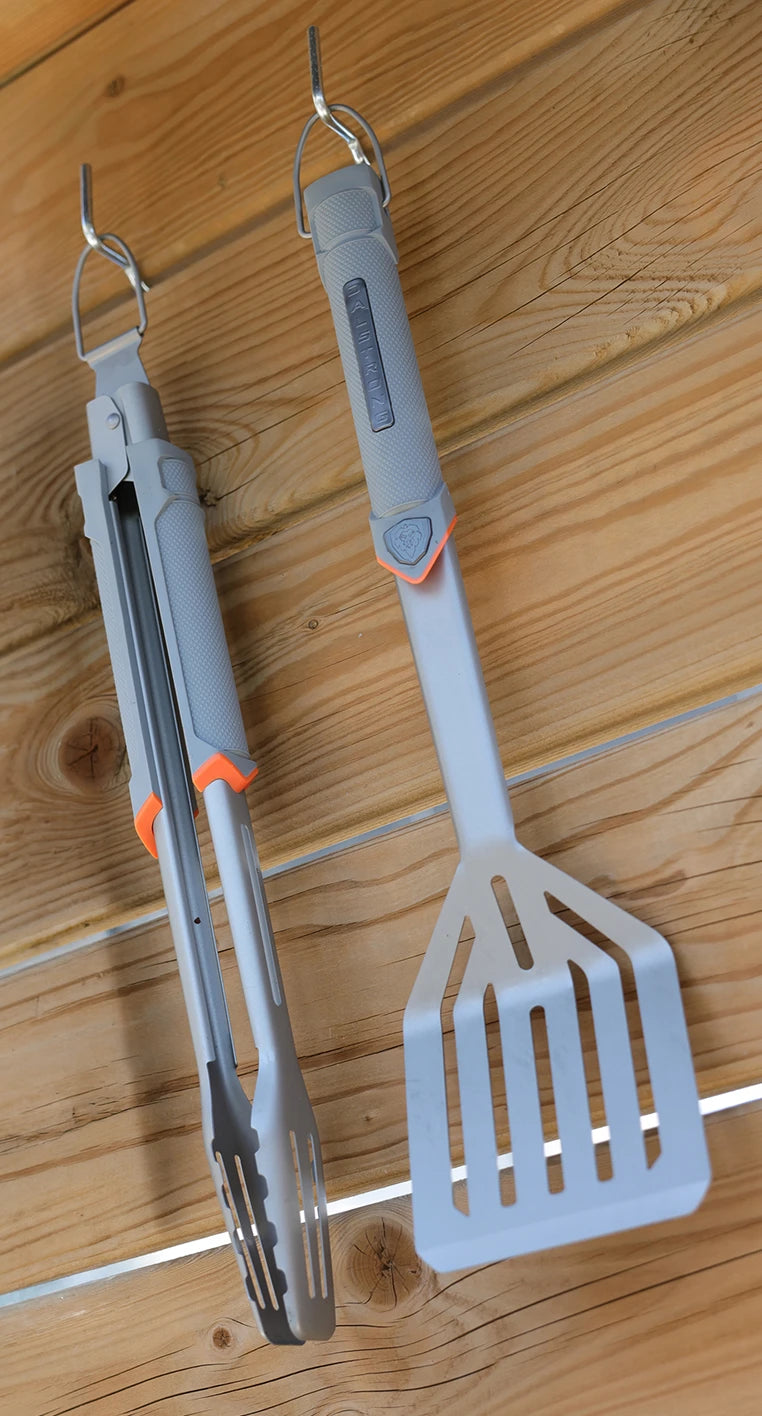 Spatula & Locking Tongs Set 1