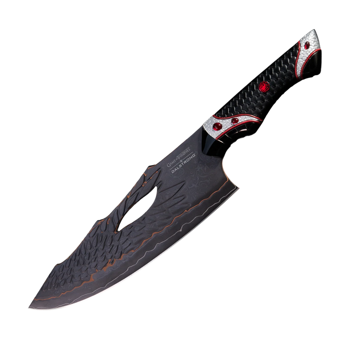 Game of Thrones™ x StudioForge™ | Drogon's Fury™ | 8.5” Collector’s Chef Knife & Sculpted Display Stand