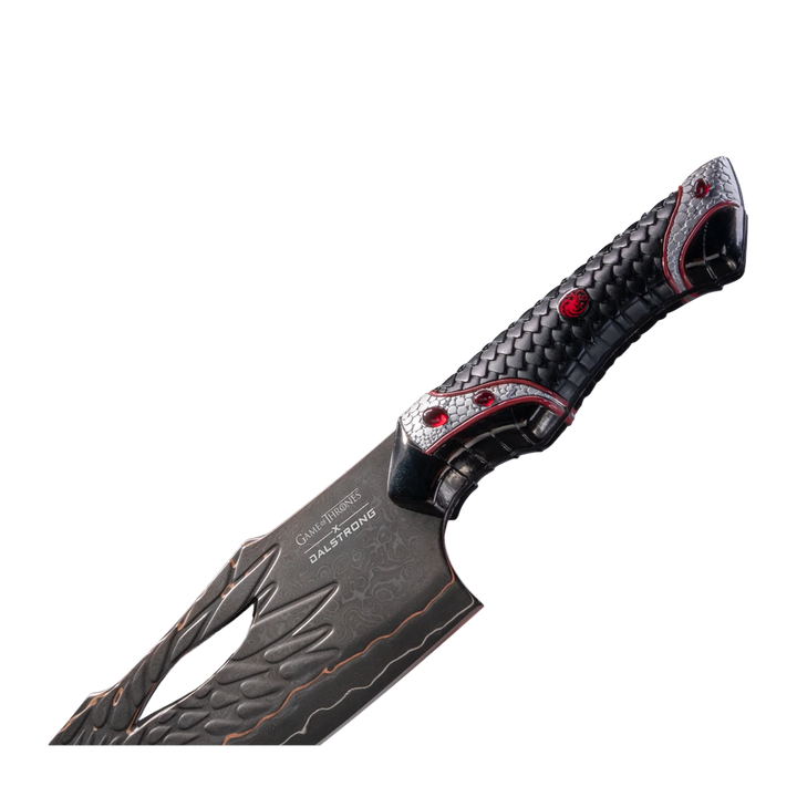 Game of Thrones™ x StudioForge™ | Drogon's Fury™ | 8.5” Collector’s Chef Knife & Sculpted Display Stand