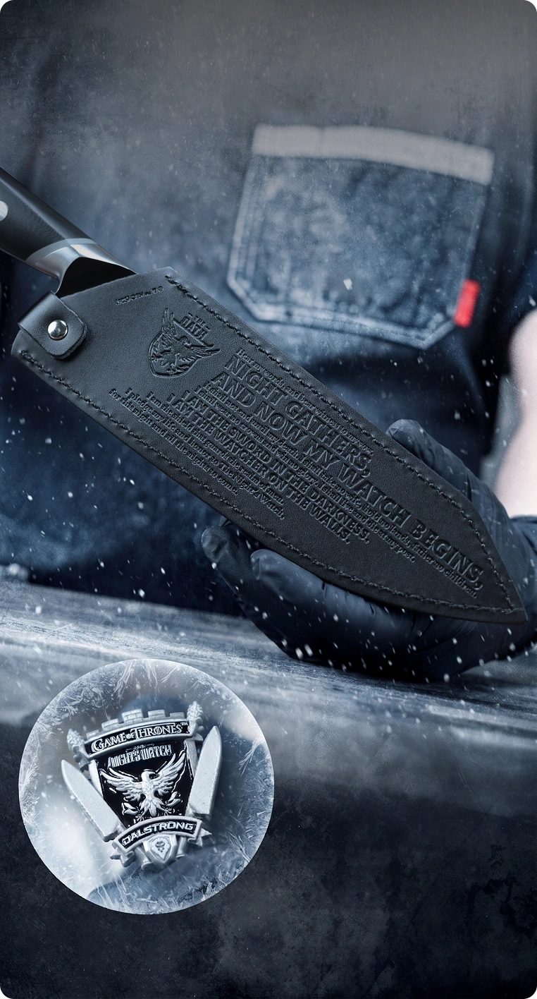 Leather Sheath & Collector Pin 23
