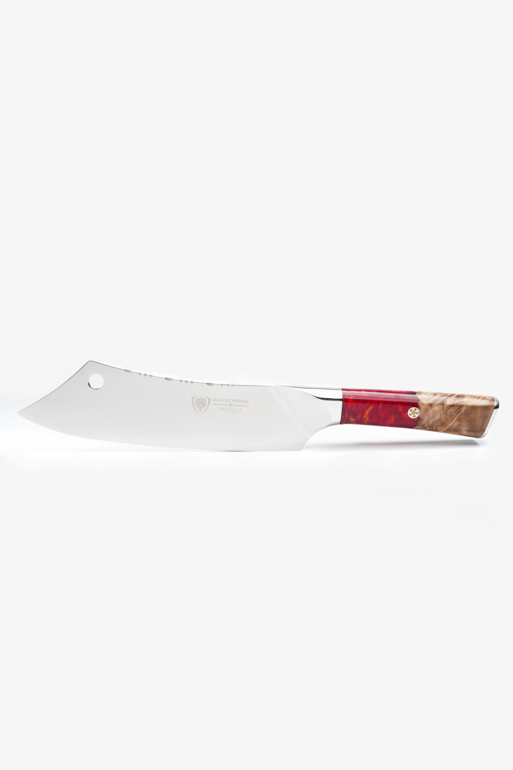 Chef & Cleaver Crixus Knife 8" | Red Handle | Valhalla Series | Dalstrong ©