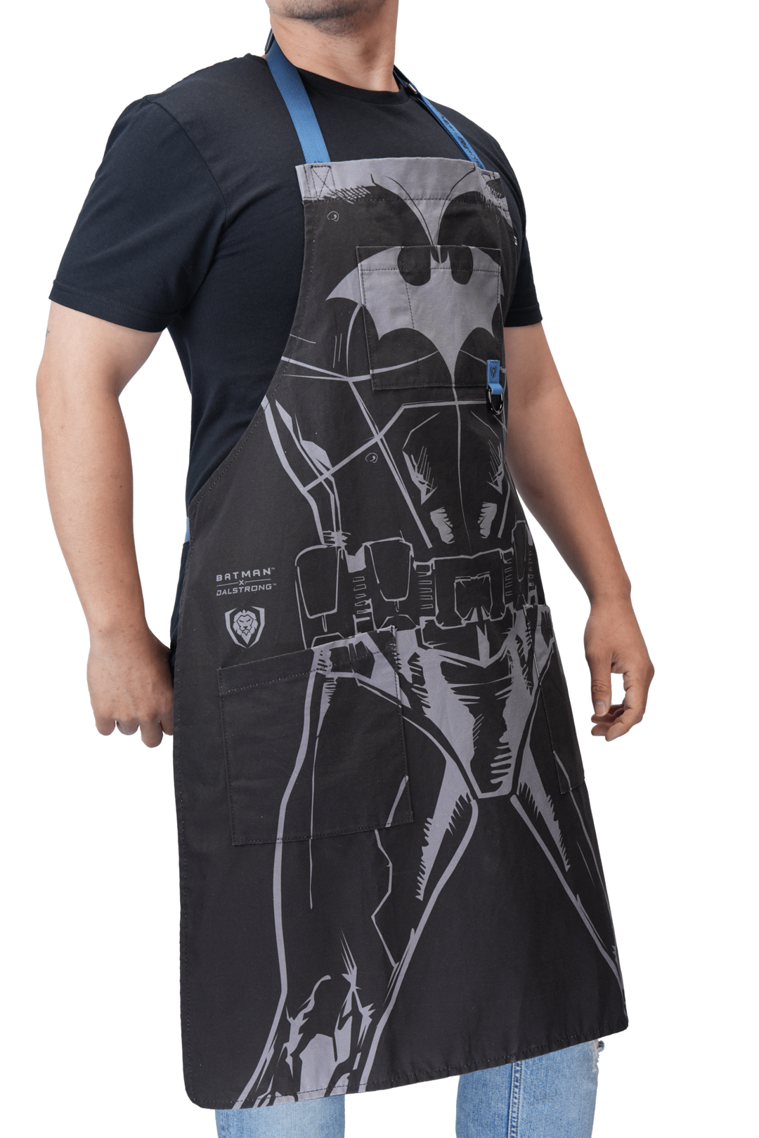 Chef's Apron | Batman™ Edition | Black Crusader | 100% Breathable Cotton | Dalstrong ©