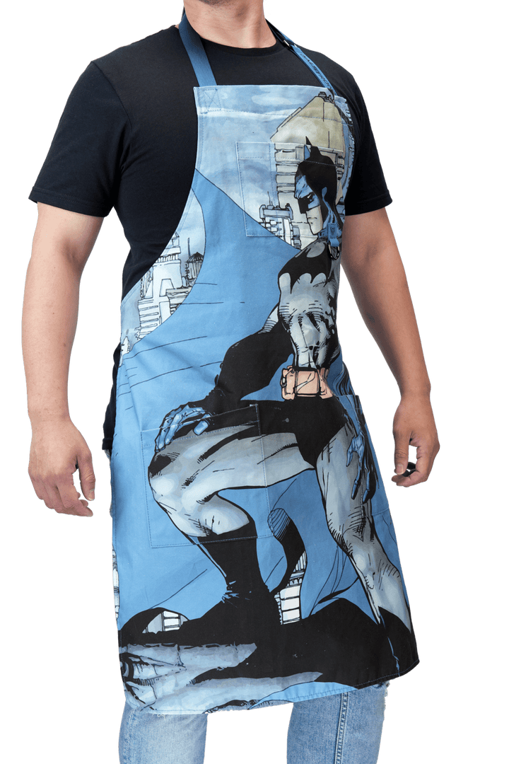 Chef's Apron | Batman™ Edition | Blue Legend | 100% Breathable Cotton | Dalstrong ©