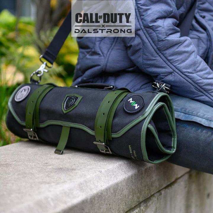 Canvas Knife Roll | Call of Duty © Edition | Black Waxed Canvas | EXCLUSIVE COLLECTOR ROLL | Dalstrong ©