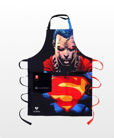 Chef's Apron | Superman™ Edition | Heat Vision | 100% Breathable Cotton | Dalstrong ©