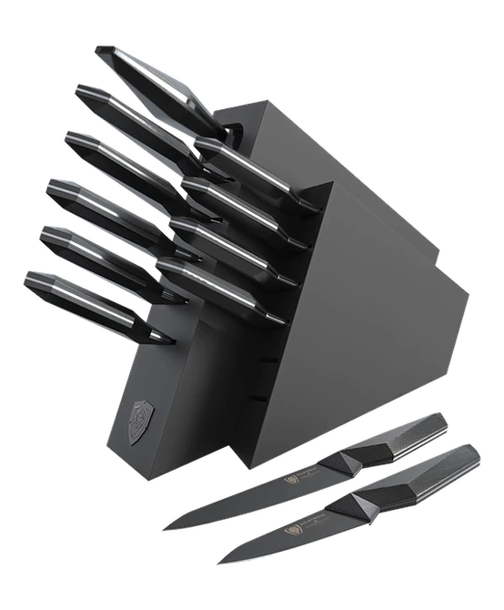 Shadow Black Series _ 12-Piece Knife Block Set | Shadow Black Series | NSF Certified | Dalstrong © _ 1