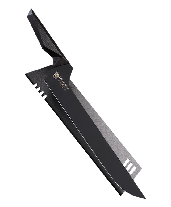 Shadow Black Series _ Slicing & Carving Knife 12" | Offset Blade | Shadow Black Series | NSF Certified | Dalstrong © _ 1