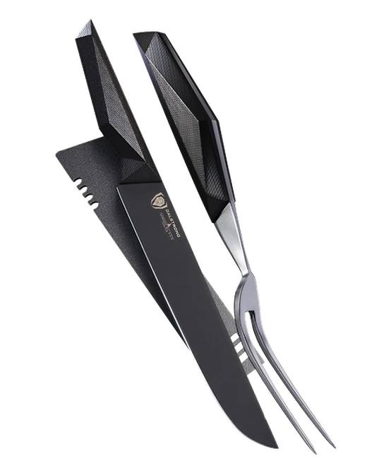 Shadow Black Series _ Carving Knife & Fork Set 9