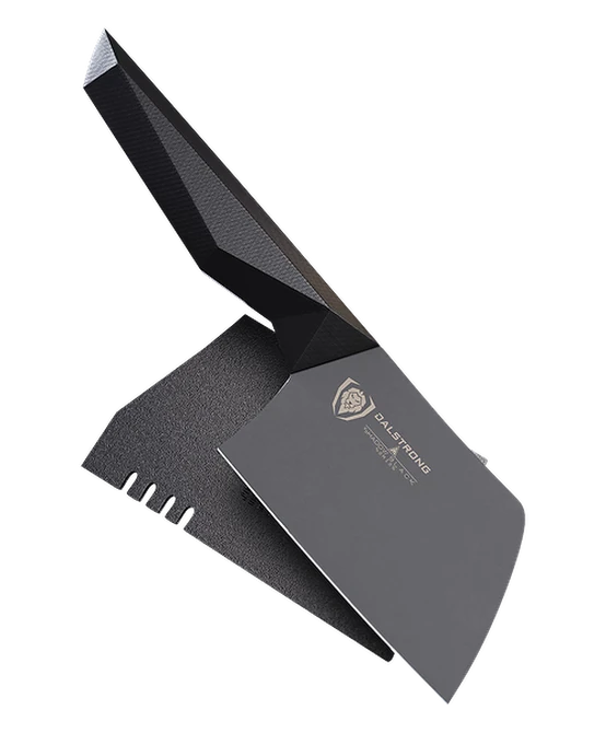 Shadow Black Series _ Cleaver Knife 4.5" | Shadow Black Series | NSF Certified | Dalstrong © _ 1