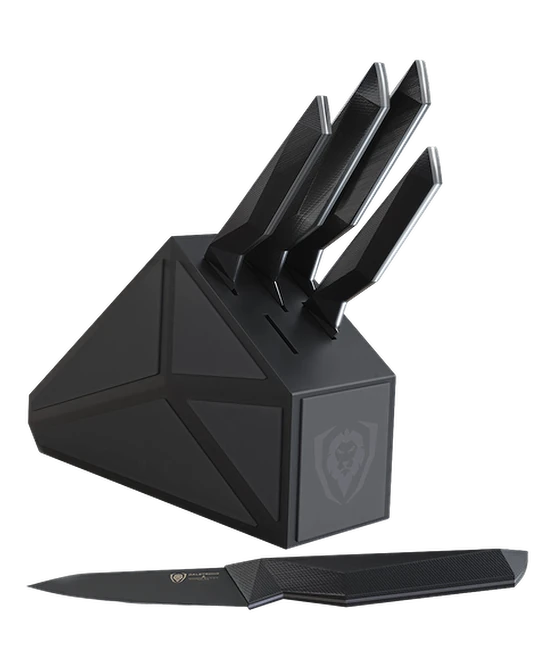 Shadow Black Series _ 5-Piece Block Set | Shadow Black Series | Knives NSF Certified | Dalstrong © _ 1