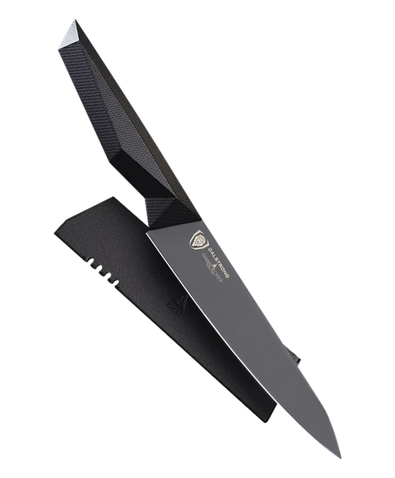 Shadow Black Series _ Utility Knife 5.5" | Shadow Black Series | NSF Certified | Dalstrong © _ 1