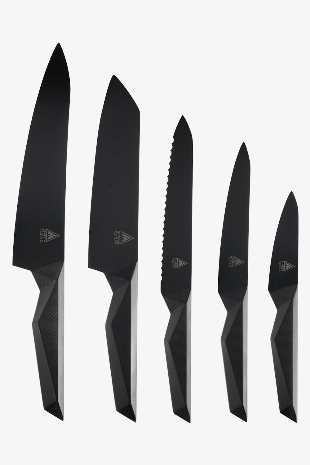 5-Piece Block Set | Shadow Black Series | Knives NSF Certified | Dalstrong ©