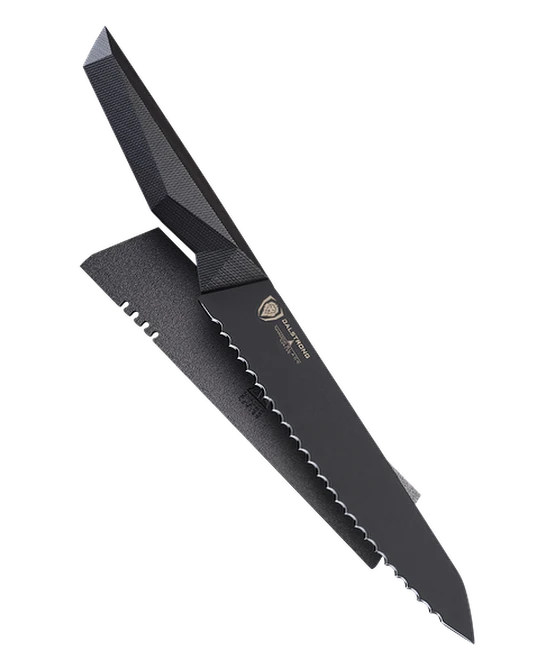 Serrated Utility Knife 6.5"  | Shadow Black Series | NSF Certified | Dalstrong ©