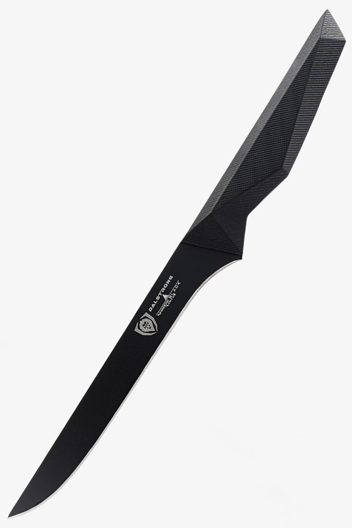 Straight Boning Knife 6" | Shadow Black Series | NSF Certified | Dalstrong © 2
