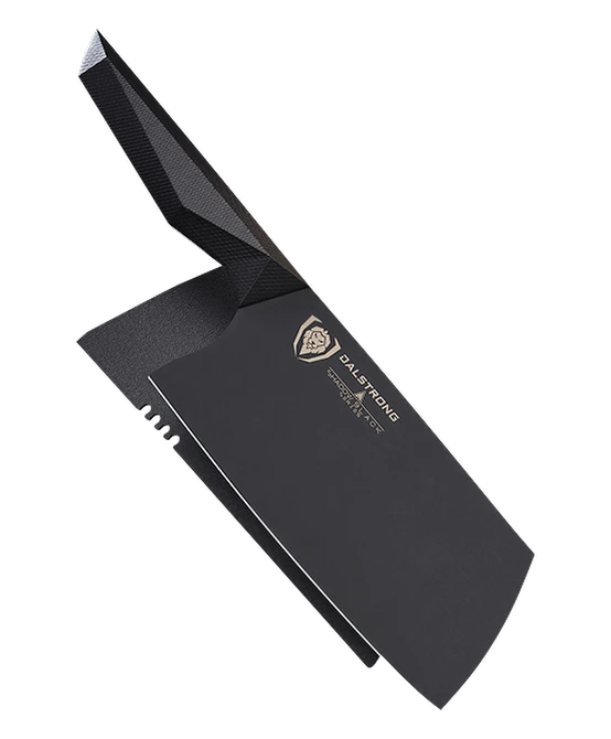Shadow Black Series _ Cleaver Knife 7" | Shadow Black Series | NSF Certified | Dalstrong © _ 1