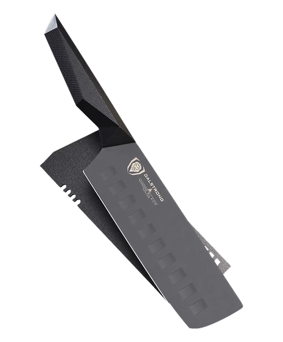 Shadow Black Series _ Nakiri Vegetable Knife 7" | Shadow Black Series | NSF Certified | Dalstrong © _ 1