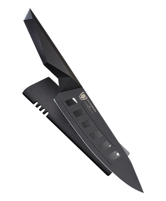 Shadow Black Series _ Vegetable Chef's Knife 7" | Shadow Black Series | NSF Certified | Dalstrong © _ 1