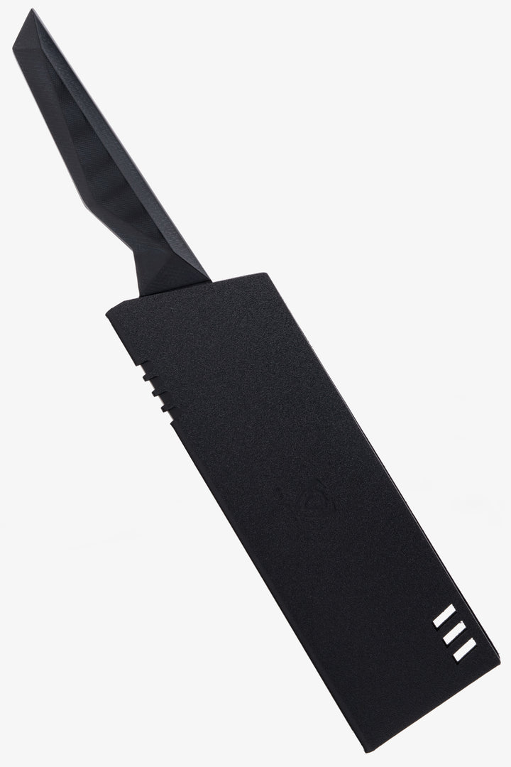 Chef's Knife-Cleaver Hybrid 8" | Crixus | Shadow Black Series | NSF Certified | Dalstrong © 3