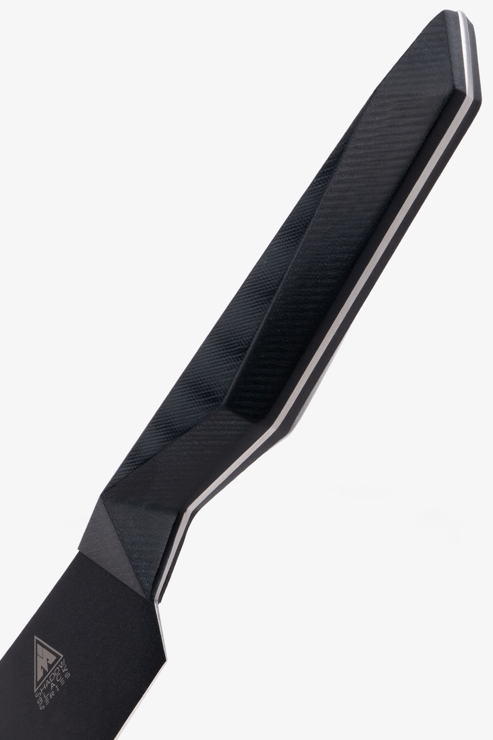 Chef's Knife-Cleaver Hybrid 8" | Crixus | Shadow Black Series | NSF Certified | Dalstrong © - 5