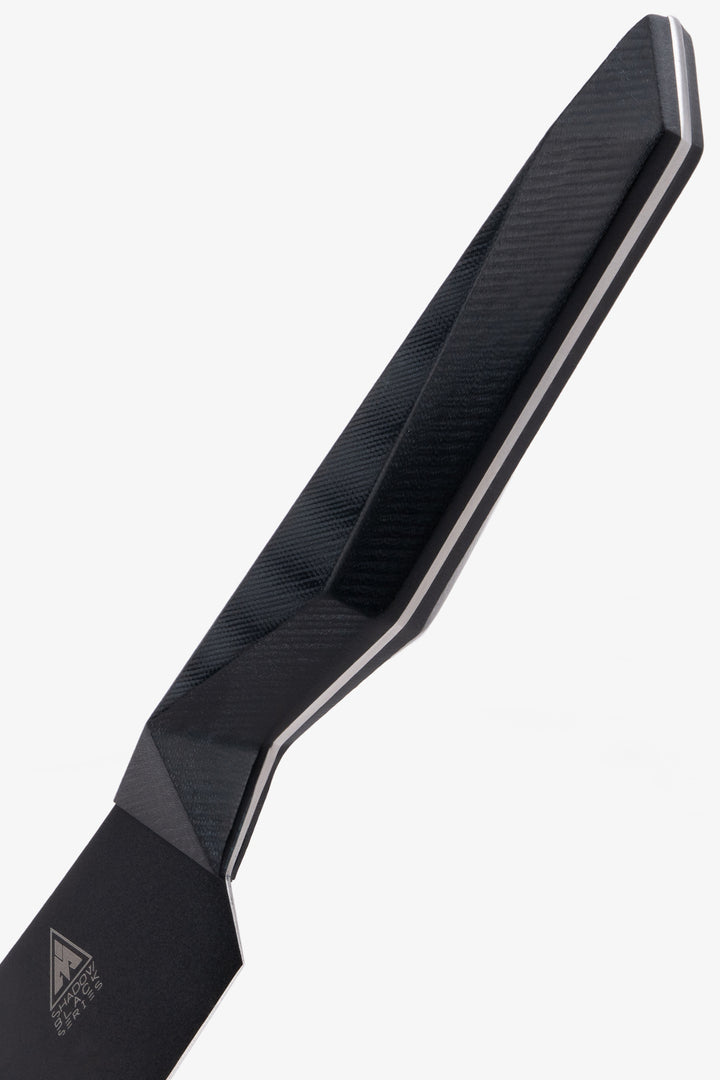 Chef's Knife-Cleaver Hybrid 8" | Crixus | Shadow Black Series | NSF Certified | Dalstrong © 5