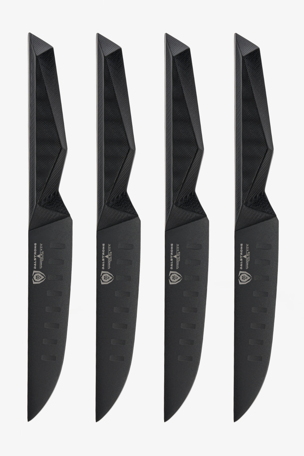 4-Piece Steak Knife Set | Shadow Black Series | NSF Certified | Dalstrong © - 2