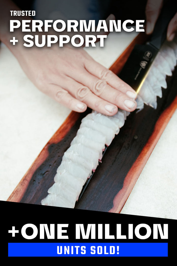 Yanagiba Sushi Knife 10.5" | Shadow Black Series | NSF Certified | Dalstrong ©