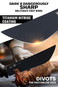 Bull Nose Butcher Knife 10"