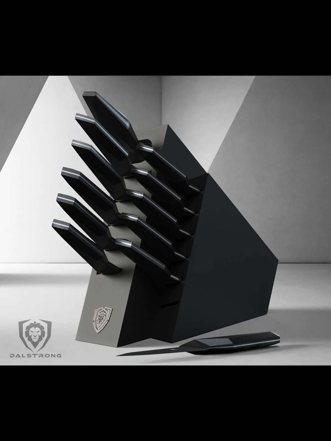 12-Piece Knife Block Set | Shadow Black Series | NSF Certified | Dalstrong © 11