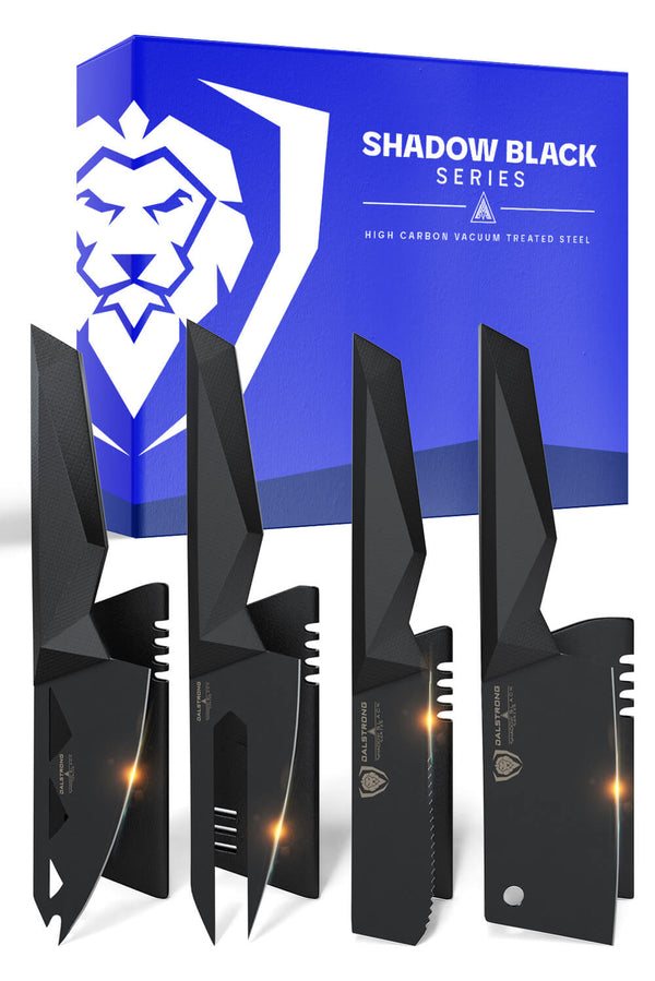 4 Piece Cheese Knife Set Shadow Series NSF Certified ©