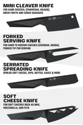 4-Piece Cheese Knife Set