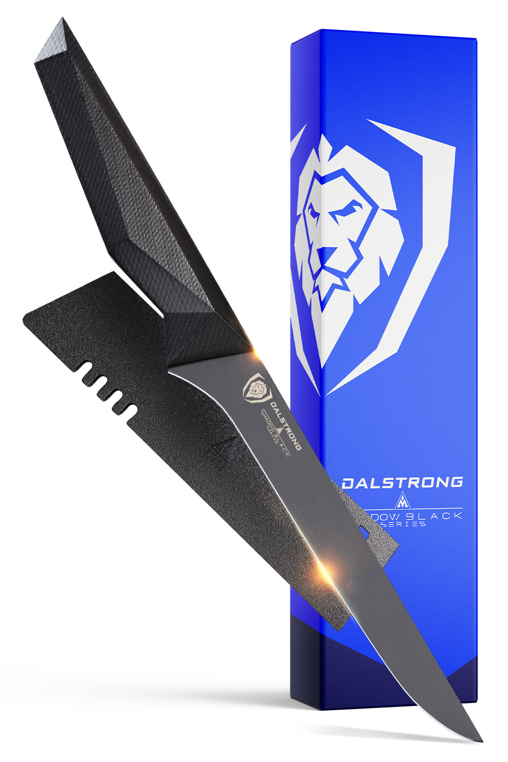Straight Boning Knife 6" | Shadow Black Series | NSF Certified | Dalstrong ©
