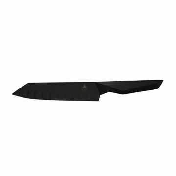 Santoku Knife 7" | Shadow Black Series | NSF Certified | Dalstrong © 2