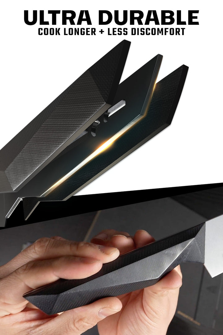 Santoku Knife 7" | Shadow Black Series | NSF Certified | Dalstrong © 5
