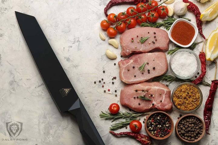 Kiritsuke Chef's Knife 8.5" | Shadow Black Series | NSF Certified | Dalstrong © 3