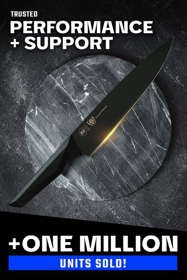 Chef's Knife 9.5" | Shadow Black Series | NSF Certified | Dalstrong ©