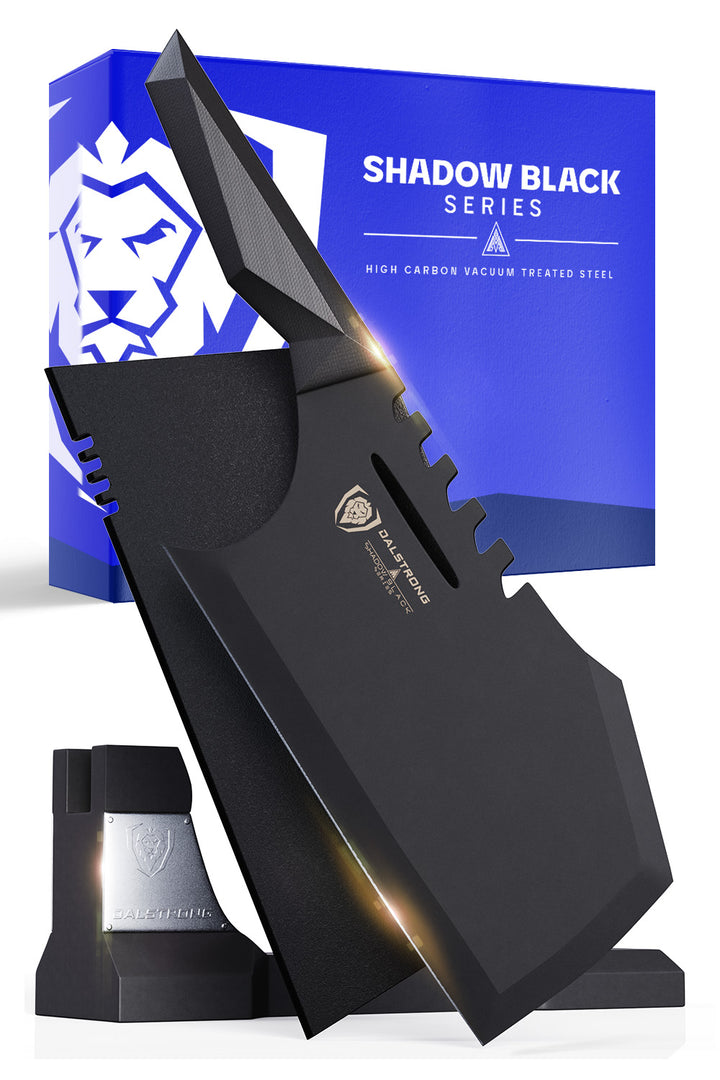 Meat Cleaver 9" | Obliterator | Shadow Black Series | NSF Certified | Dalstrong ©