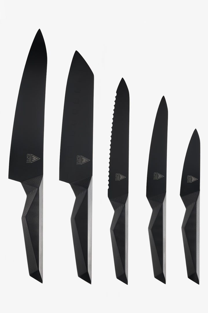 5-Piece Block Set | Shadow Black Series | Knives NSF Certified | Dalstrong © 2