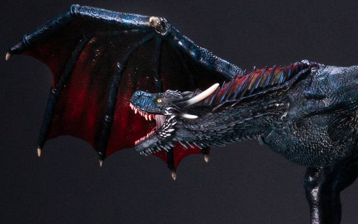 Game of Thrones™ x StudioForge™ | Drogon's Fury™ | 8.5” Collector’s Chef Knife & Sculpted Display Stand