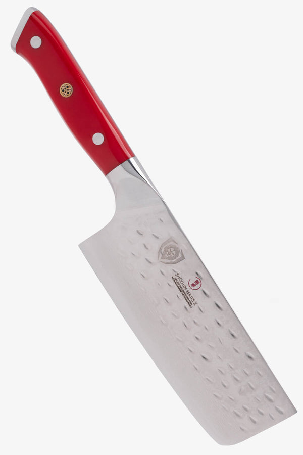 Nakiri Vegetable Knife 6" Crimson ABS Handle Shogun Series X ©
