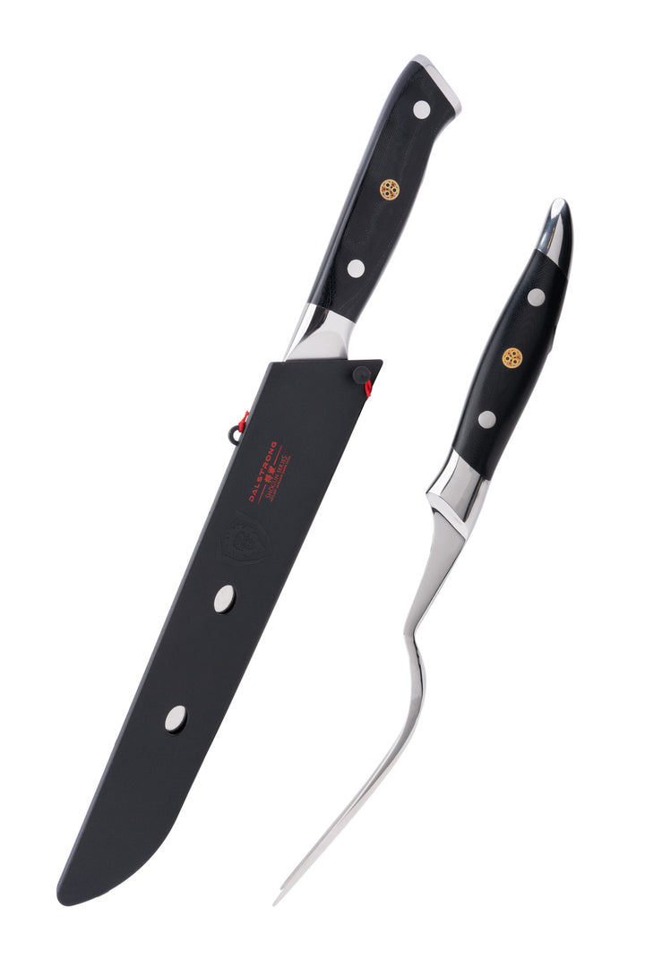Carving Knife & Fork Set 9" | Shogun Series | ELITE | Dalstrong © 3
