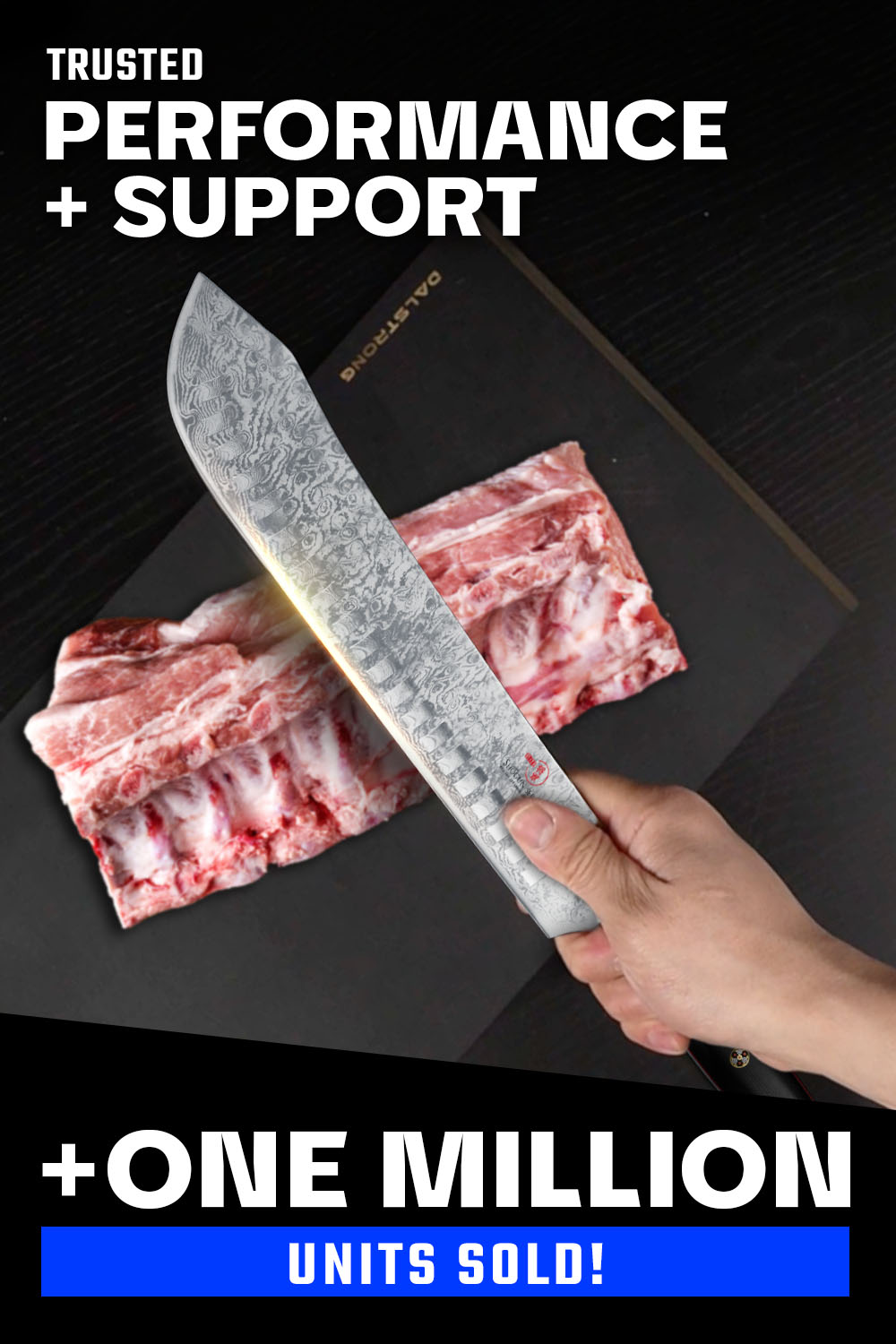 Bull Nose Butcher Knife 10" | Shogun Series ELITE | Dalstrong ©