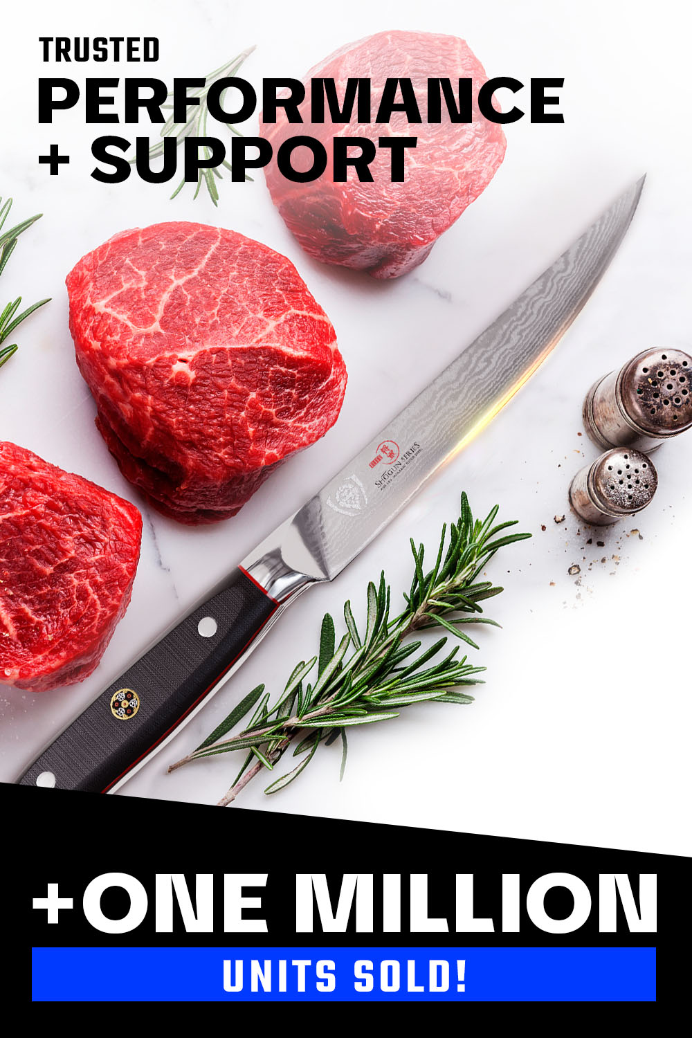 4 Piece Steak Knife Set | Shogun Series ELITE | Dalstrong ©