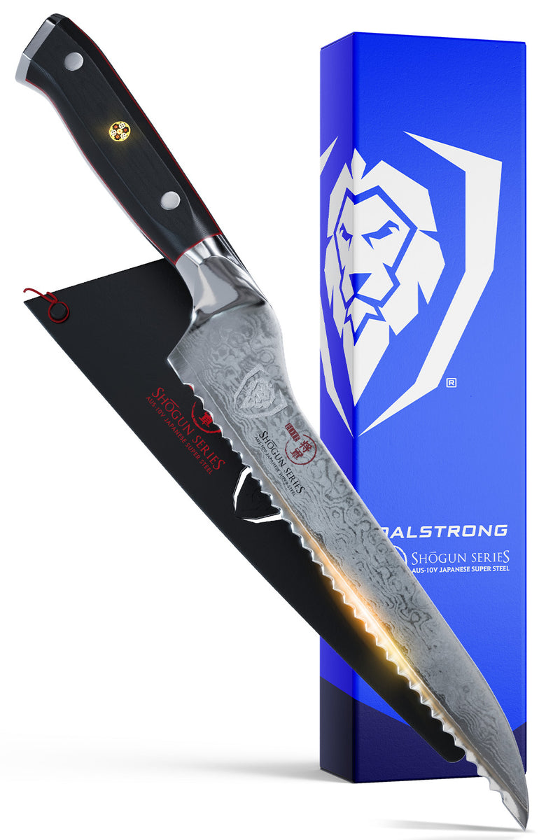 Serrated Offset Knife 8"