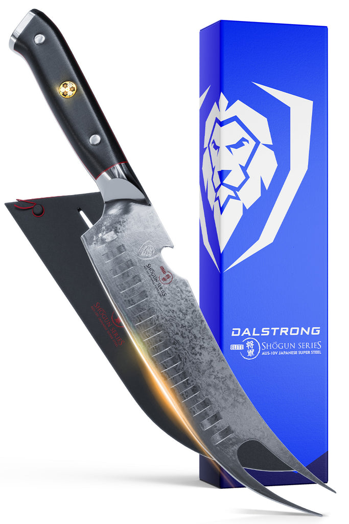 8'' Pitmaster Meat Knife | Forked Tip & Bottle Opener | Dalstrong ©