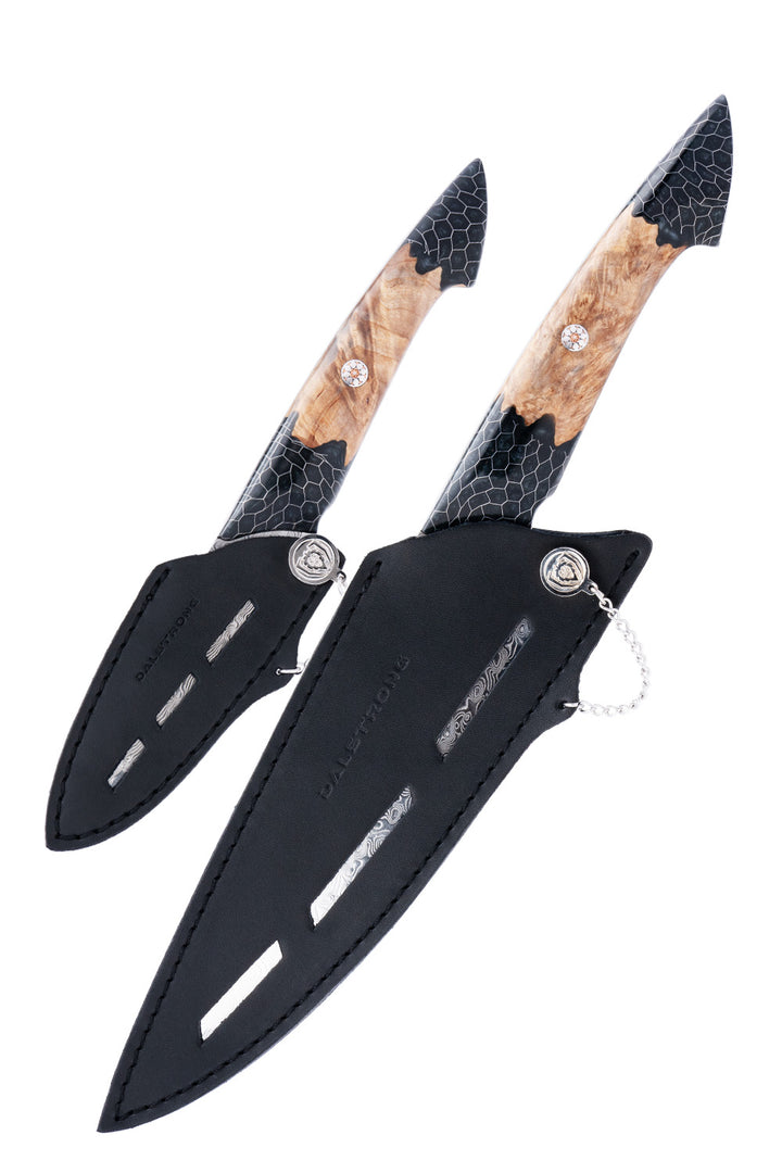 2 Piece Set | Chef Knife & Paring Knife | The Scorpion Series | Venom Edition | Dalstrong ©