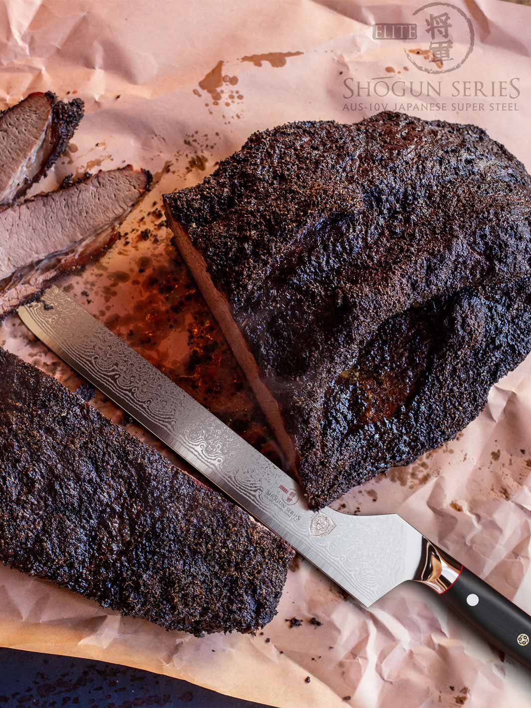 Offset Slicing Carving Knife 12" | Shogun Series | ELITE | Dalstrong © 7