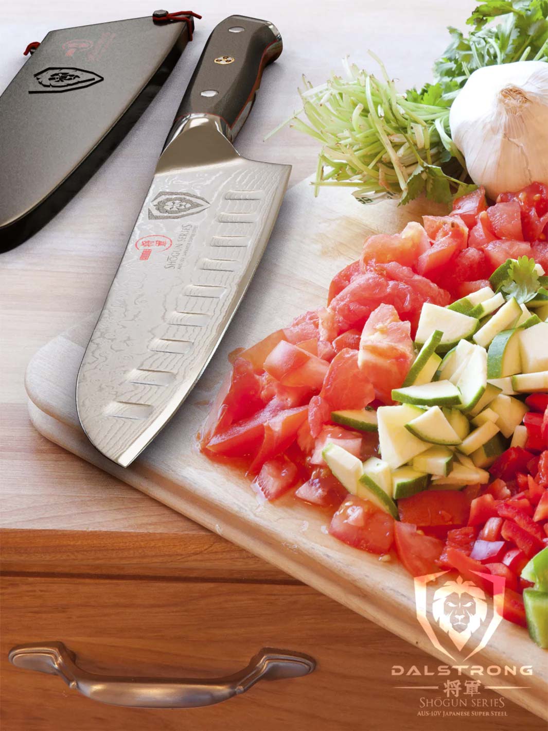 Shogun Bundle | 8" Chef Knife + 3.5" Paring Knife + 7" Santoku Knife