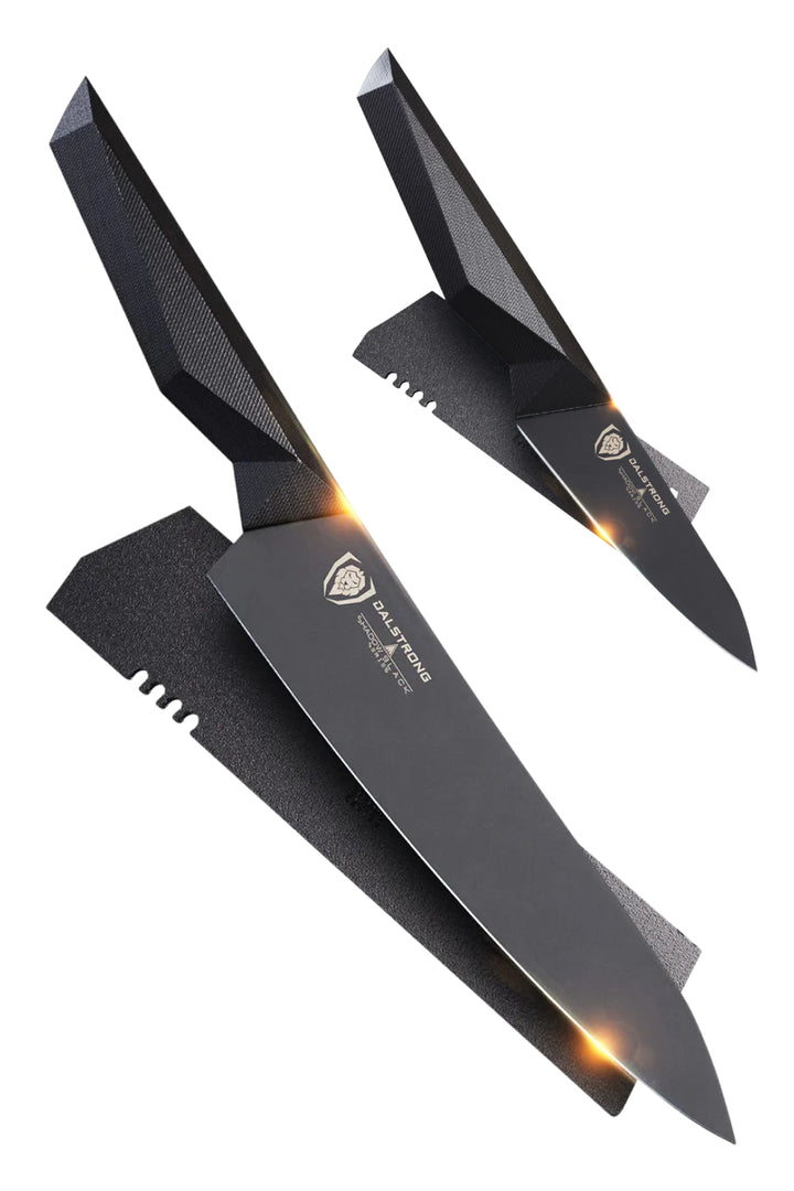 Shadow Black Bundle | 8" Chef's Knife + 3.75" Paring Knife
